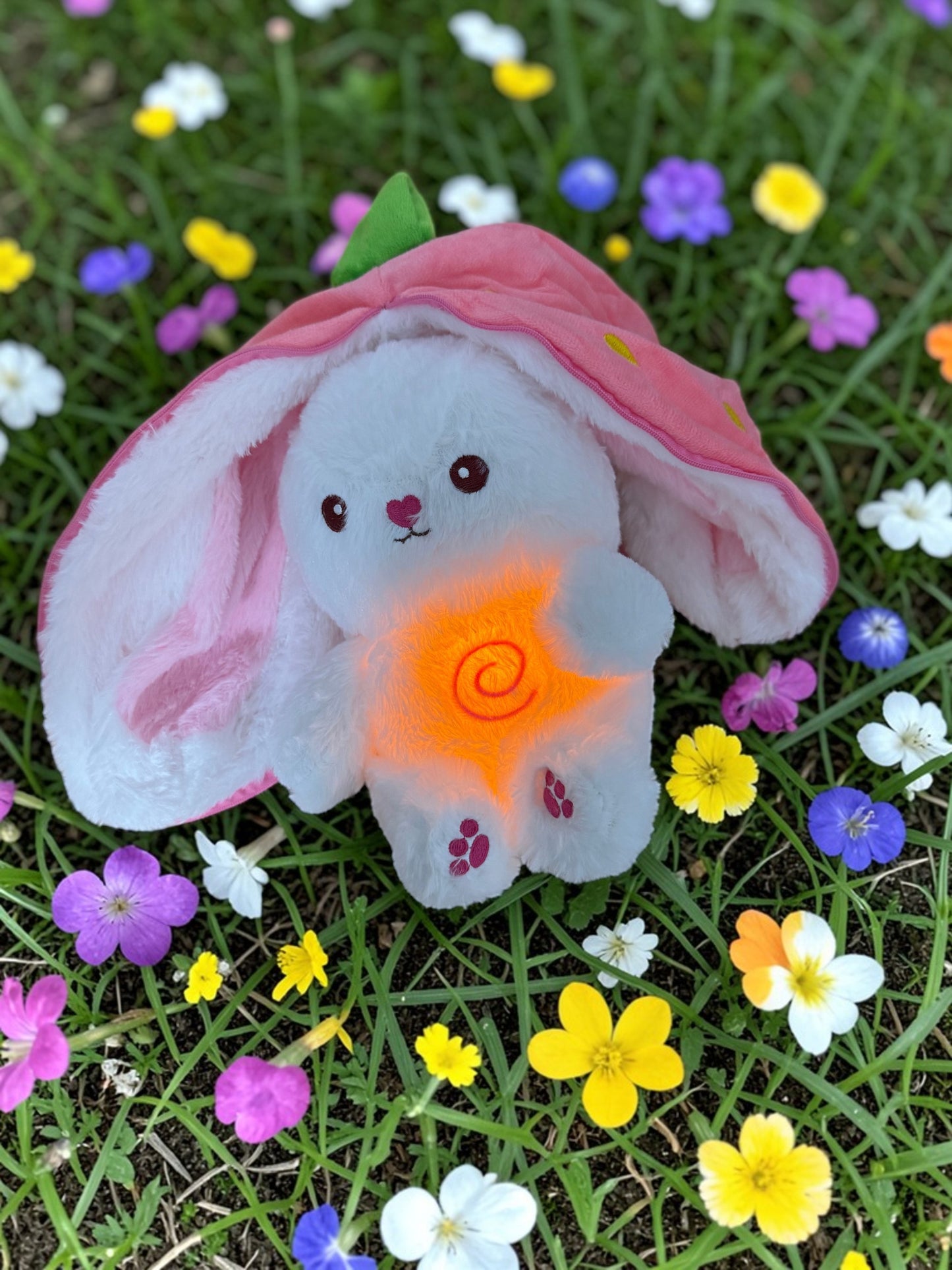 AirLumie™ -Nefes Alan Peluş Uyku Arkadaşım-Tavşan