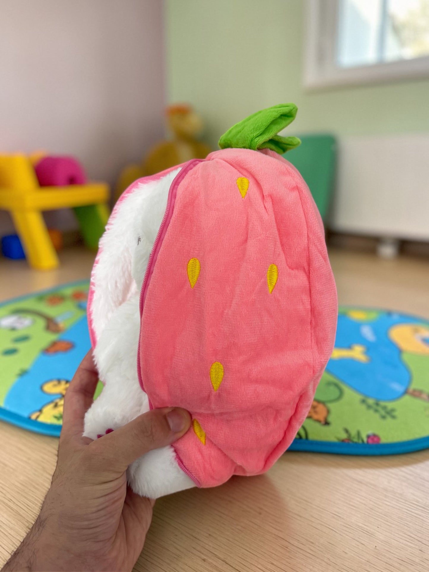 AirLumie™ -Nefes Alan Peluş Uyku Arkadaşım-Tavşan