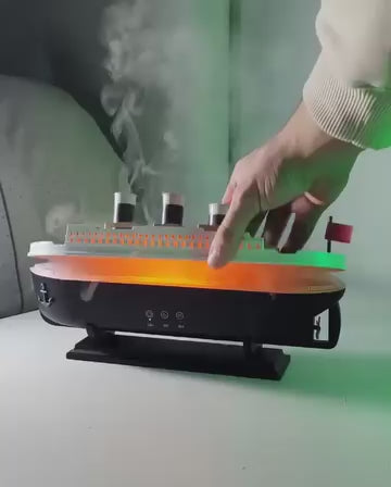 AirLumie – Titanic Gemi Tasarımlı LED Işıklı Hava Nemlendirici